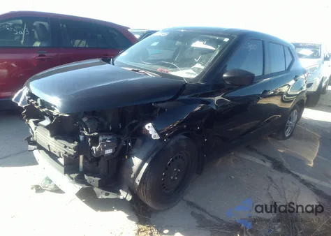 2021 Nissan Kicks S Xtronic Cvt z USA, uszkodzony, nr VIN 3N1CP5BV4ML547461